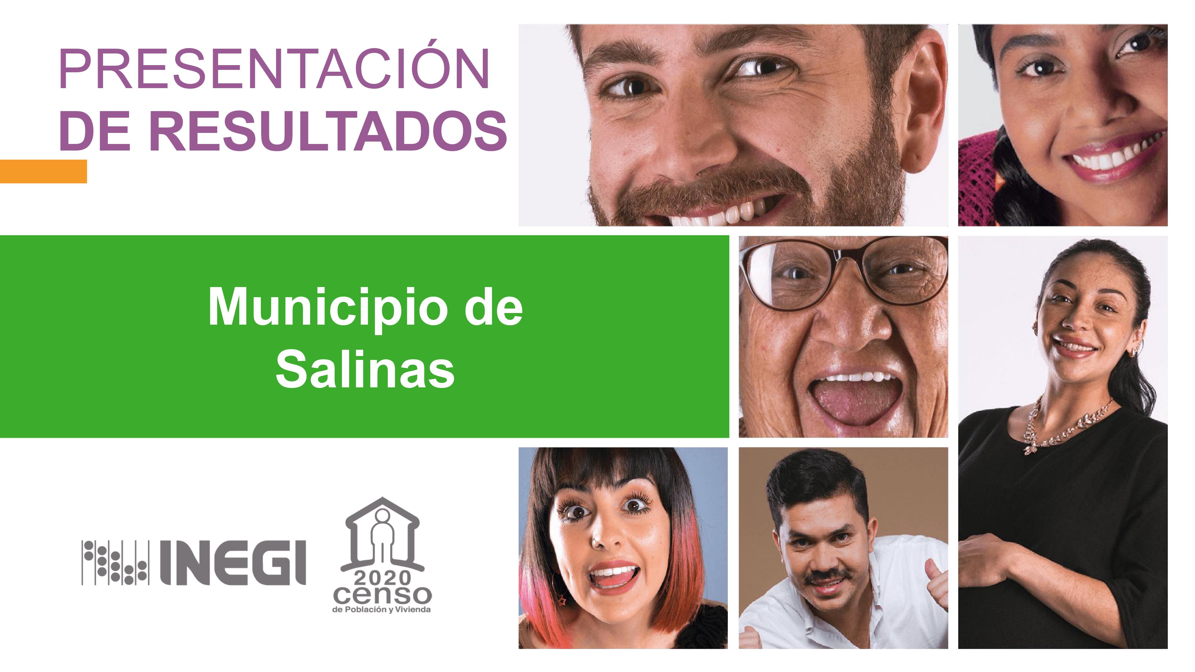 Presentación de resultados de CENSO 2021 Salinas de Hidalgo S.L.P