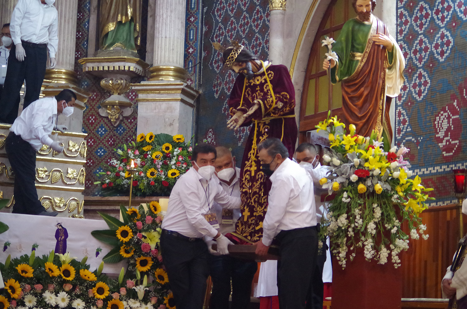 Fotografía de la bajada de Padre Jesús 2